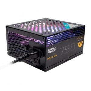 Fuente De Poder Azza 750W 80+ Bronze Psaz-750W Argb