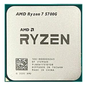 PROCESADOR AMD RYZEN 7 5700G 5TA GEN 3.8 GHZ AM4 100-100000263BOX