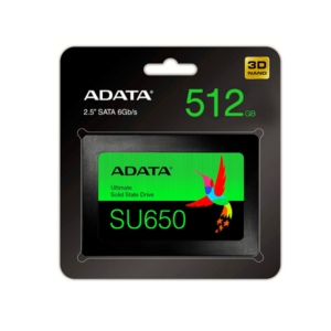 Hd Interno 512Gb 2.5 Solido Adata Asu650Ss-512Gt-R