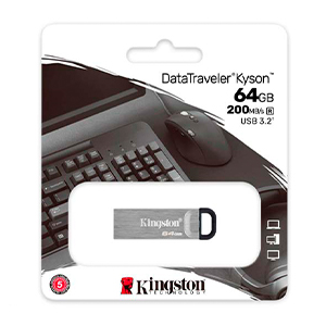 MEMORIA USB 3.2 64GB KINGSTON DATA TRAVELER KYSON DTKN-64GB