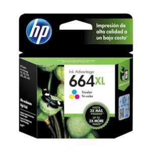 Tinta Hp 664Xl Color 330Pgs F6V30Al