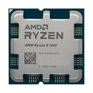 PROCESADOR AMD RYZEN 5 7600 7MA GEN  5.2 GHZ AM5 100-100001015BOX