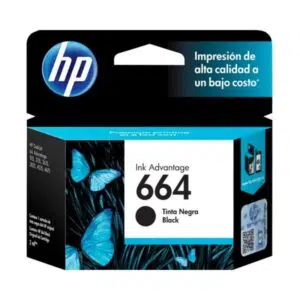 Tinta Hp #664 Black F6V29Ai