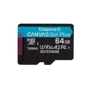 MEMORIA MICRO SD 64GB KINGSTON CANVAS GO PLUS 170R SDCG3-64GB