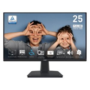 Monitor 24.5-Msi Pro Mp251 1920 X 1080 Fhd 100Hz 1Ms Hdmi Display Port 9S6-3Pc2Cm-001