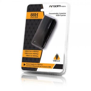 HUB ARGOM ARG-UB-0088 4 PUERTOS USB
