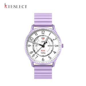 Reloj KIESLECT calling Watch Lora  color purpura con pantalla Semi-Amoled