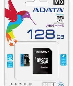 Memoria Micro Sd 128Gb Clase 10 Adata Ausdx128Guicl10A1-Ra1