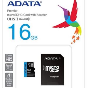MEMORIA MICRO SD 16GB CLASE 10 ADATA AUSDH16GUICL10-RA1