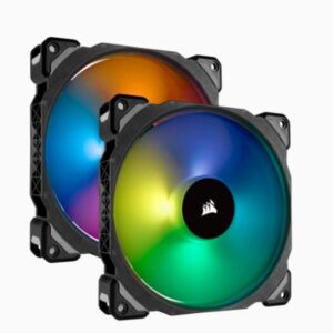 ABANICO CORSAIR ML140 RGB LED MAGNETIC LEVITATION 140MM DUAL PACK CO-9050078-WW