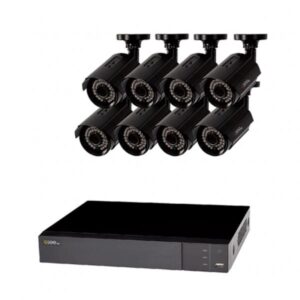 Kit de vigilancia completo QSEE SV KIT QT5716-16: 16 canales + 8 cámaras 900 TVL + 1TB