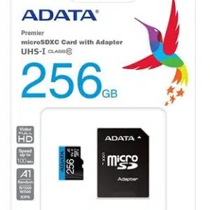 Memoria Micro Sd 256Gb Adata Ausdx256Guicl10A1-Ra1