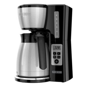 Coffee Maker Digital 12 Tazas, BLACK & DECKER CM2046S-LA