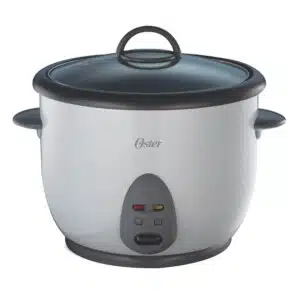 Olla Arrocera Oster Multiusos - 10 Tazas - Antiadherente - Tapa Vidrio Termoresistente