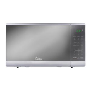 Microondas Midea 0.7Pc puerta acabado espejo gabinete Gris-B MMDF07S2MG-CA