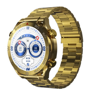 Reloj inteligente de moda ZD5 Ultra Mate Zordai con 2 correas- Reloj GOLD color oro