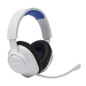 Headset Bluetooth Gaming Jbl Quantum Q360P Para Playstation Blanco Y Azul Jblq360Pwlwhtbluam