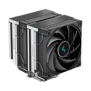 Abanico Deepcool Ak620 V2 120Fdb Doble Para Cpu Silencioso Negro R-Ak620-Bknnmt-G