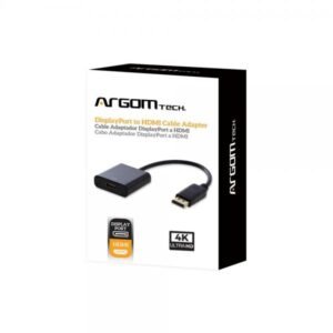 Cable Argom Display Port A Hdmi 6"/15Cm Arg-Cb-0059