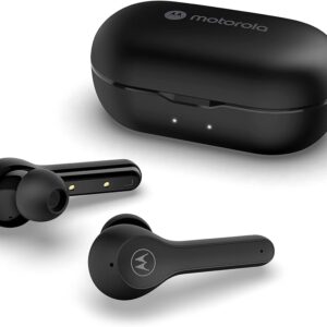 Headset Tws Motorola Motobuds 085 color negro