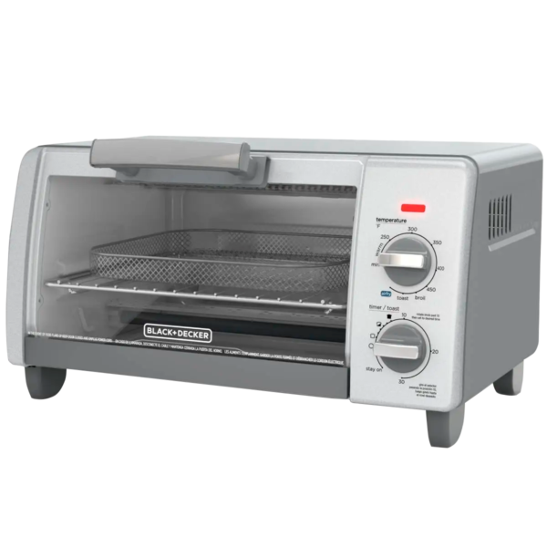 Black + Decker horno tostador con freidora de aire 4 rebanadas TO1785SG-LA