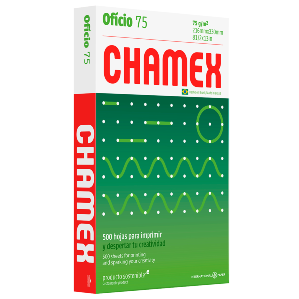 Chamex caja 5 und resma 11 x 17  500 hjs 75Gr