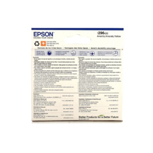 Epson cartucho amarillo T296420-AL