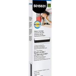 Epson cinta negra edg ribbon cartridge  para LX350/LX300   S015631