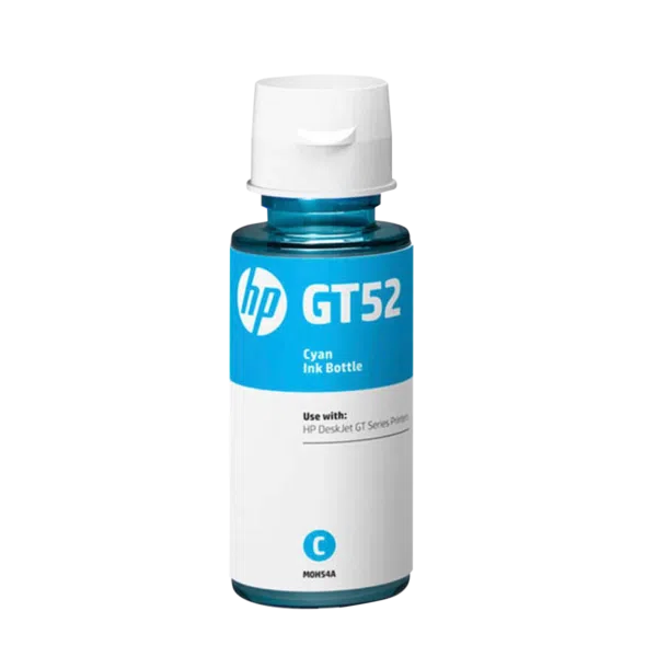 HP botella de tinta gt52 cyan 8000Pgs M0H54Al