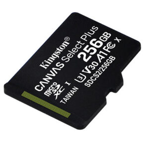 Kingston tarjeta de memoria micro SD (clase 10) SDCS2/256GB Canvas