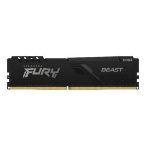 Kingston 8Gb (1X8Gb) Ddr4 3200Mt/S Cl16 Fury Beast Black-Kf432C16Bb/8