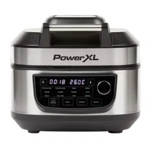 Power Xl Freidora De Aire Con Parrilla 12 En 1 Digital 6Qt Mfc-Af-6C-La