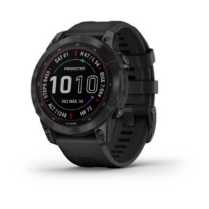 Reloj Inteligente Garminfenix 7 Safiro Solar Titanio Gris