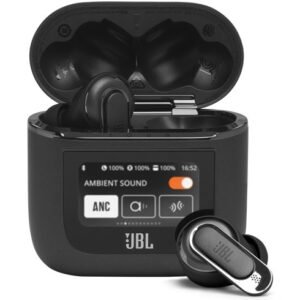 Headset Bluetooth Jbl Tour Pro 2 Cancelacion Adaptativa De Sonido Negro Jbltourpro2Blkam