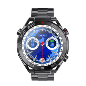 Reloj inteligente de moda ZD5 Ultra Mate Zordai con 2 correas- Reloj color negro