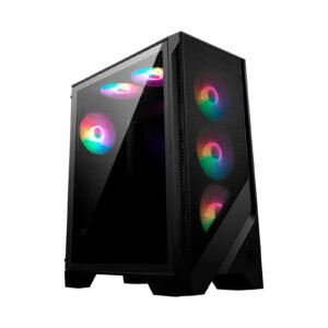 Case Gaming  Msi Mag Forge 120A Airflow 2Xusb 2.0 1Xusb3.2 1X 6X120Mm Auto Rgb 306-7G23A21-809