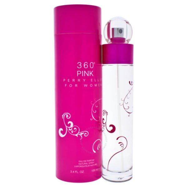 360 pink by perry ellis for women 34 oz edp spray 844061005105