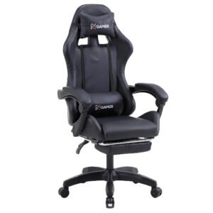 Nenotech silla gaming max negro 220LB,90-135G,GL2-A62534