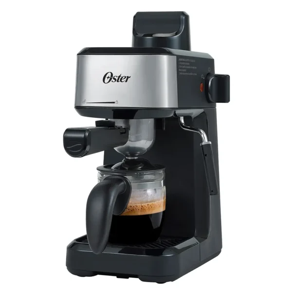 Cafetera de Vapor para Espresso y Cappuccino Oster® 4 espressos por ciclo BVSTEM3300