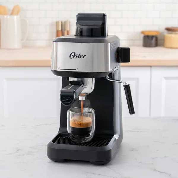 Cafetera de Vapor para Espresso y Cappuccino Oster® 4 espressos por ciclo BVSTEM3300 - Image 4