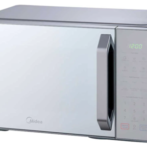 Midea microondas 1.1pc puerta acabado espejo gabinete gris con grill MMDXG11S2MG