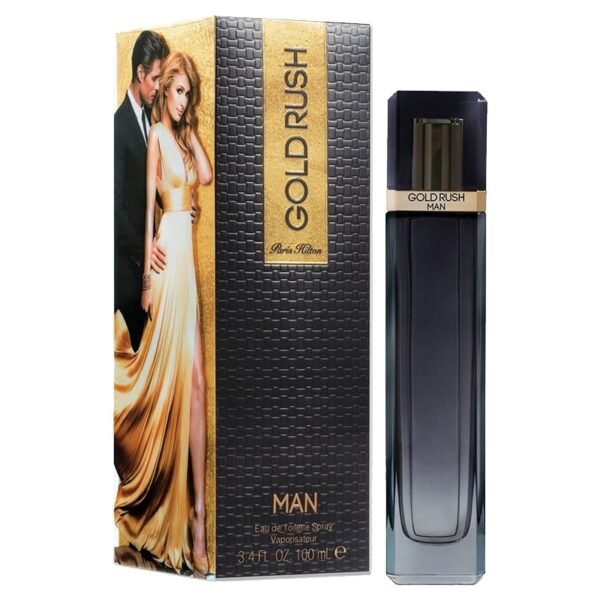 colonia paris hilton gold rush edt 100ml hombre
