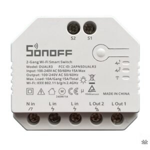 Sonoff Dual R3 Controla aparatos eléctricos o iluminación