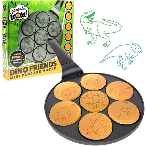 Pancake Wow Sarten Antiadherente Dino Friends Ccp-Dino-105