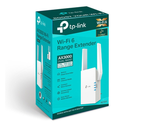 Amplificador De Señal Tp Link Ax3000 Wifi 6 Re705X