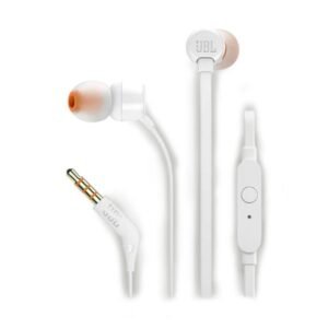 Headset Alambrico Jbl Tune 110 Blanco Jblt110Whtam