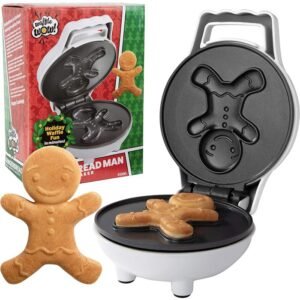 Waffle Wow Waflera Electrica Mini Gingerbread Man Ccp3300