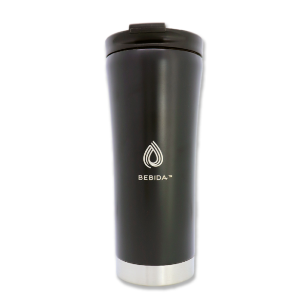 Bebida Botella Travel Cup Helmcken Acero Inox 16 Oz | 473 Ml Negro Beb-01025