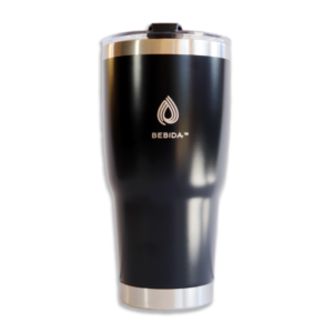 Bebida Tumbler Kirnora Acero Inox 30 Oz | 887 Ml Negro Beb-01049