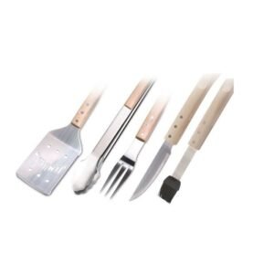 Jim Beam Set | Juego Utensilios Para Asar 5Pz Jb0149